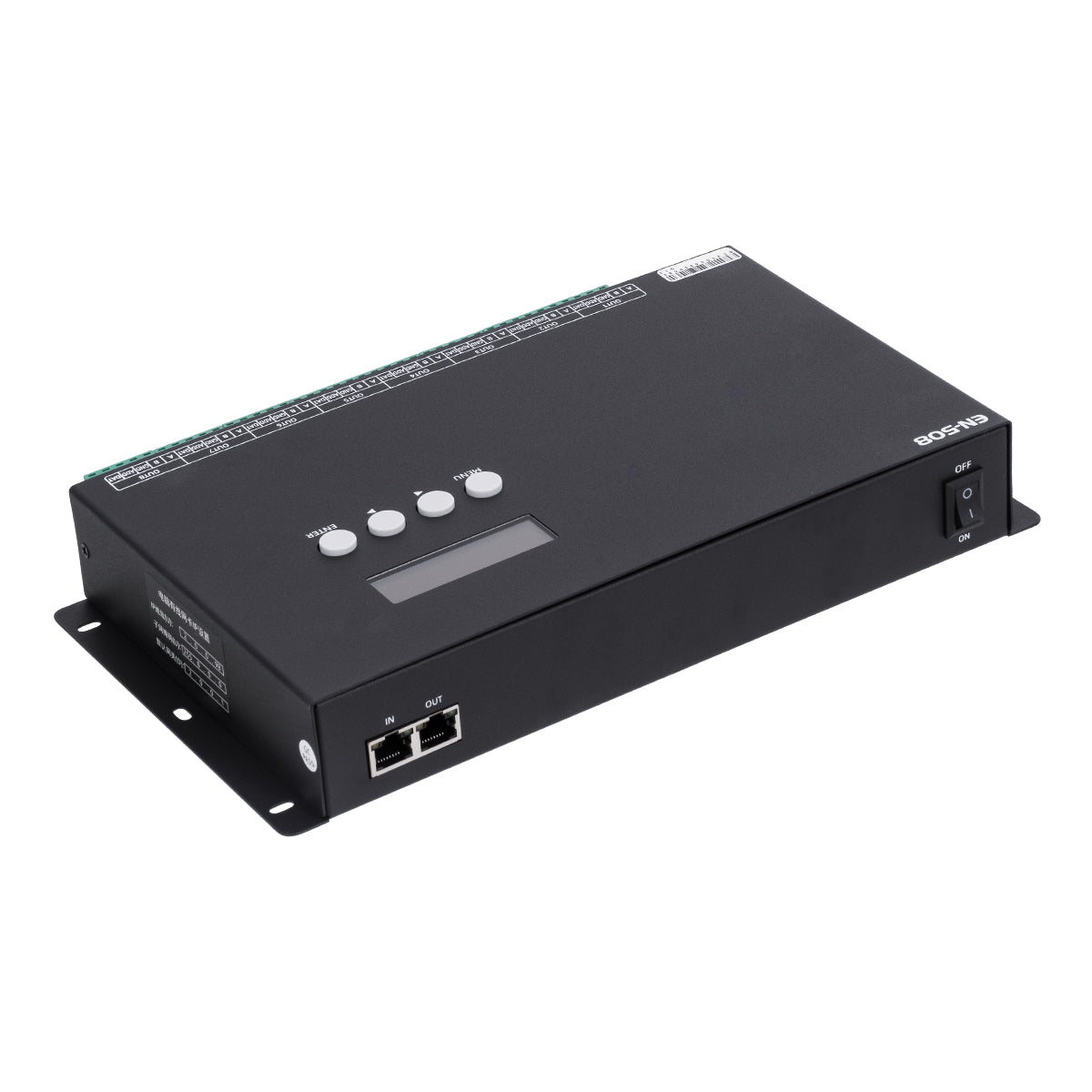 GloboStar® 90144 SEEKWAY EN-508 - Professional Channel Controller - Full Colour LED Digital SPI Pixel ONLINE Control System - Κεντρικός & Slave Controller Καναλιών Εξόδου για Ψηφιακά Προϊόντα LED Digital Pixel TTL & DMX512 - Single Colour & RGB & RGBW ...