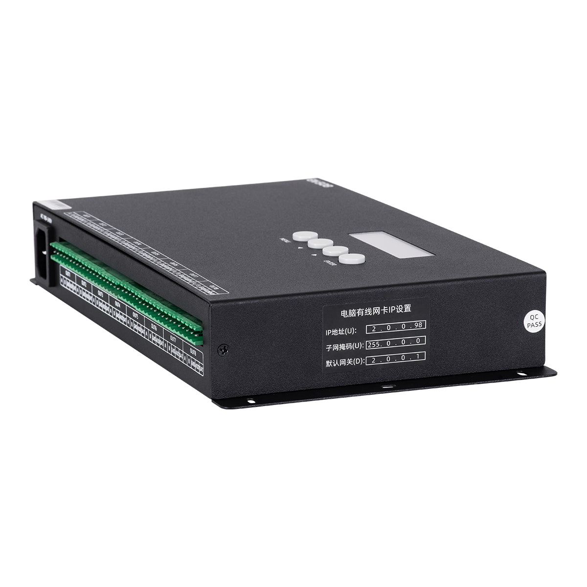 GloboStar® 90144 SEEKWAY EN-508 - Professional Channel Controller - Full Colour LED Digital SPI Pixel ONLINE Control System - Κεντρικός & Slave Controller Καναλιών Εξόδου για Ψηφιακά Προϊόντα LED Digital Pixel TTL & DMX512 - Single Colour & RGB & RGBW ...