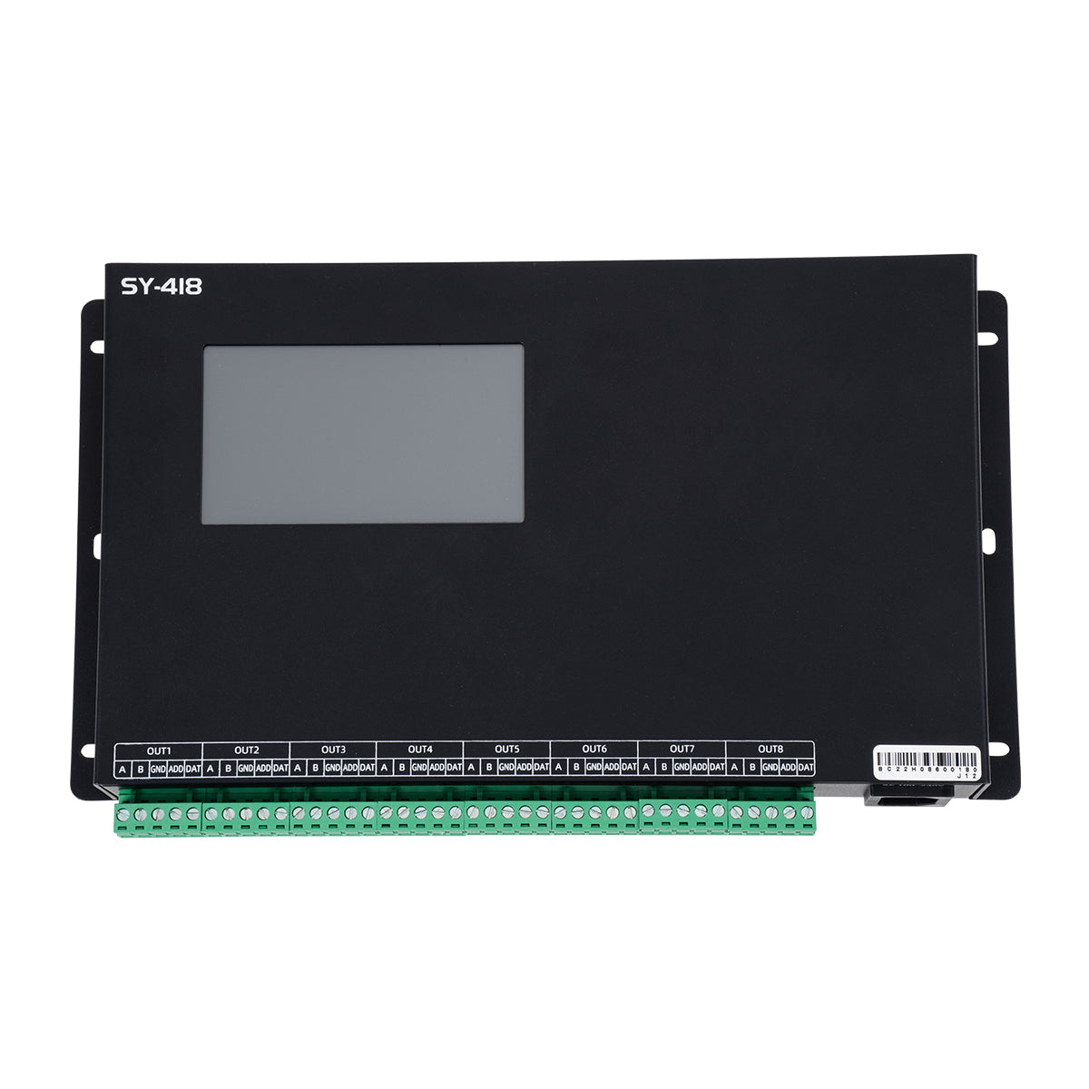 GloboStar® 90147 SEEKWAY SY-418 - Professional Master Controller - Full Colour LED Digital SPI Pixel Control System - Controller για Ψηφιακά Προϊόντα LED Digital Pixel TTL & DMX512 - Single Colour & RGB & RGBW - Synchronous & Asynchronous - 3 Χρόνια Εγ...