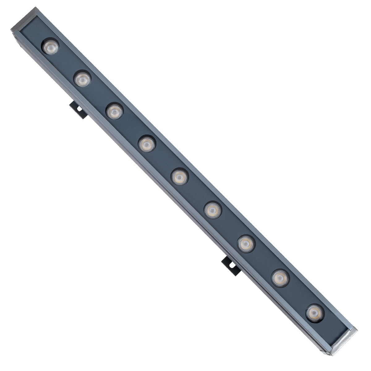 GLOBOSTAR® WASHER-NAIA 90173 Μπάρα Φωτισμού Wall Washer LED 9W 1035lm 30° DC 24V Αδιάβροχο IP65 Φυσικό Λευκό 4500K Dimmable - Γκρι Ανθρακί - Μ50 x Π4 x Υ5cm - 3 Χρόνια Εγγύηση - ledmania.gr