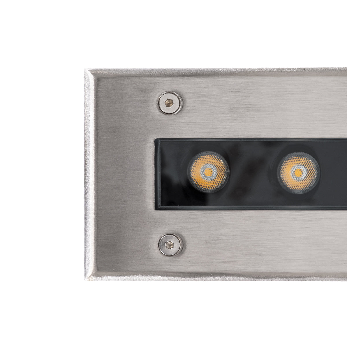GLOBOSTAR® UNDERGROUND-REMVI 90190 Χωνευτή Μπάρα Φωτισμού Wall Washer LED 9W 990lm 10° DC 24V Αδιάβροχο IP68 Θερμό Λευκό 2700K Dimmable - Ανοξείδωτο Ατσάλι 304 - Μ30 x Π9 x Υ8.5cm / Q28.5 x 7.5cm - 3 Χρόνια Εγγύηση - ledmania.gr
