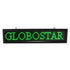GloboStar® 90252 Κυλιόμενη Ψηφιακή Επιγραφή P10 LED SMD AC 220-240V με Wi-Fi - Αδιάβροχή IP54 - Μονής Όψης - Μ104 x Π9 x Υ24cm Πράσινο