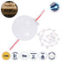 GloboStar® 90259 Digital Pixel Addressable Facade Module Chain String with 20 Spots - Ψηφιακή Αλυσίδα Γιρλάντα με 20 Σποτ LED SMD 3535 15W 20LED 20PIXEL SPI/TTL Protocol IC UCS512B 1200lm 240° DC 12V IP67 Θερμό Λευκό 2700K - Λευκό Σώμα - Μ200 x Π5 x Υ5cm - ledmania.gr