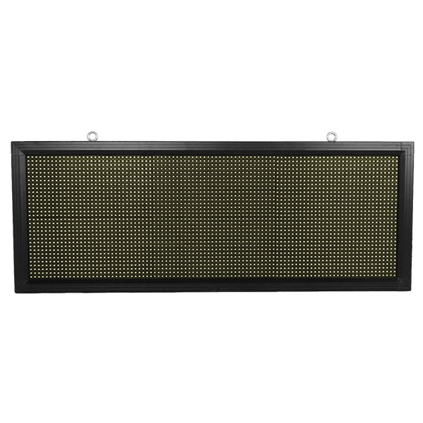 GLOBOSTAR®DISPLAY 90270 Κυλιόμενη Ψηφιακή Επιγραφή P10 Μονής Όψης LED AC 220-240V Αδιάβροχο IP54 Ψυχρό Λευκό 6000K - WiFi Control μέσω FK APP - Αισθητήρας Θερμοκρασίας & Υγρασίας - Μ104 x Π9 x Υ40cm - 2 Χρόνια Εγγύηση - ledmania.gr