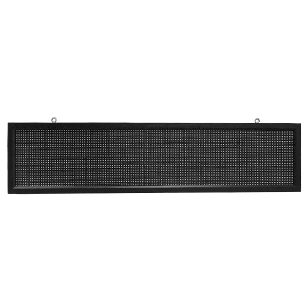 GLOBOSTAR®DISPLAY 90285 Κυλιόμενη Ψηφιακή Επιγραφή 160x32cm P10 Μονής Όψης LED AC 220-240V Αδιάβροχο IP65 RGBW - WiFi Control μέσω FK APP - Αισθητήρας Θερμοκρασίας & Υγρασίας - Μ168 x Π9 x Υ40cm - 2 Χρόνια Εγγύηση - ledmania.gr