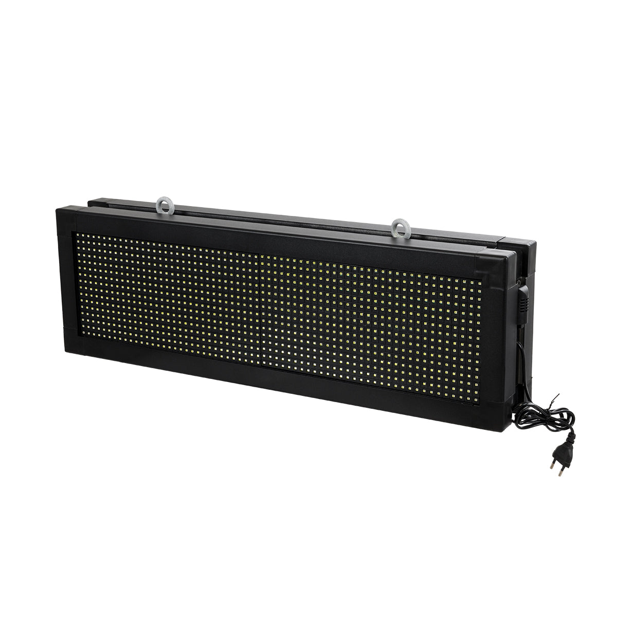 GLOBOSTAR® DISPLAY 90316 Κυλιόμενη Ψηφιακή Επιγραφή 64x16cm P10 Διπλής Όψης LED AC 220-240V Αδιάβροχο IP65 Ψυχρό Λευκό 6000K - WiFi Control μέσω FK APP - Αισθητήρας Θερμοκρασίας & Υγρασίας - Μ70.5 x Π11 x Υ22.5cm - 2 Χρόνια Εγγύηση - ledmania.gr
