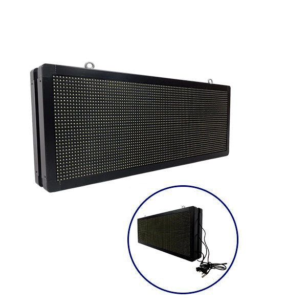 GLOBOSTAR®DISPLAY 90320 Κυλιόμενη Ψηφιακή Επιγραφή P10 Διπλής Όψης LED AC 220-240V Αδιάβροχο IP65 Ψυχρό Λευκό 6000K - WiFi Control μέσω FK APP - Αισθητήρας Θερμοκρασίας & Υγρασίας - Μ104 x Π12 x Υ40cm - 2 Χρόνια Εγγύηση - ledmania.gr
