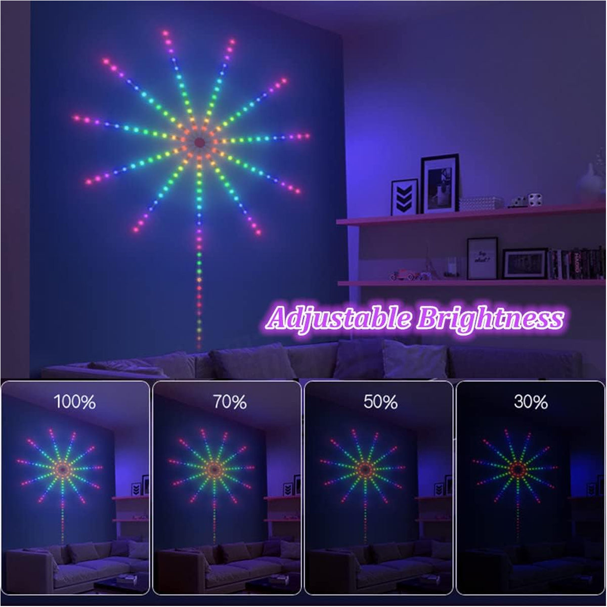 GloboStar® DIGIFRWORKS 90339 Σετ Ψηφιακής LED RGB Ταινίας 5 Μέτρων με Ψηφιακό Controller με WiFi Smart APP & Ασύρματο Χειριστήριο RF 2.4Ghz - LED SMD 5050 50W/Σετ 156LED/Σετ 156PIXEL/Σετ 3000lm/Σετ 120° DC 5V με USB 2.0 IP20 Πολύχρωμο RGB - Dimmable - ... - ledmania.gr