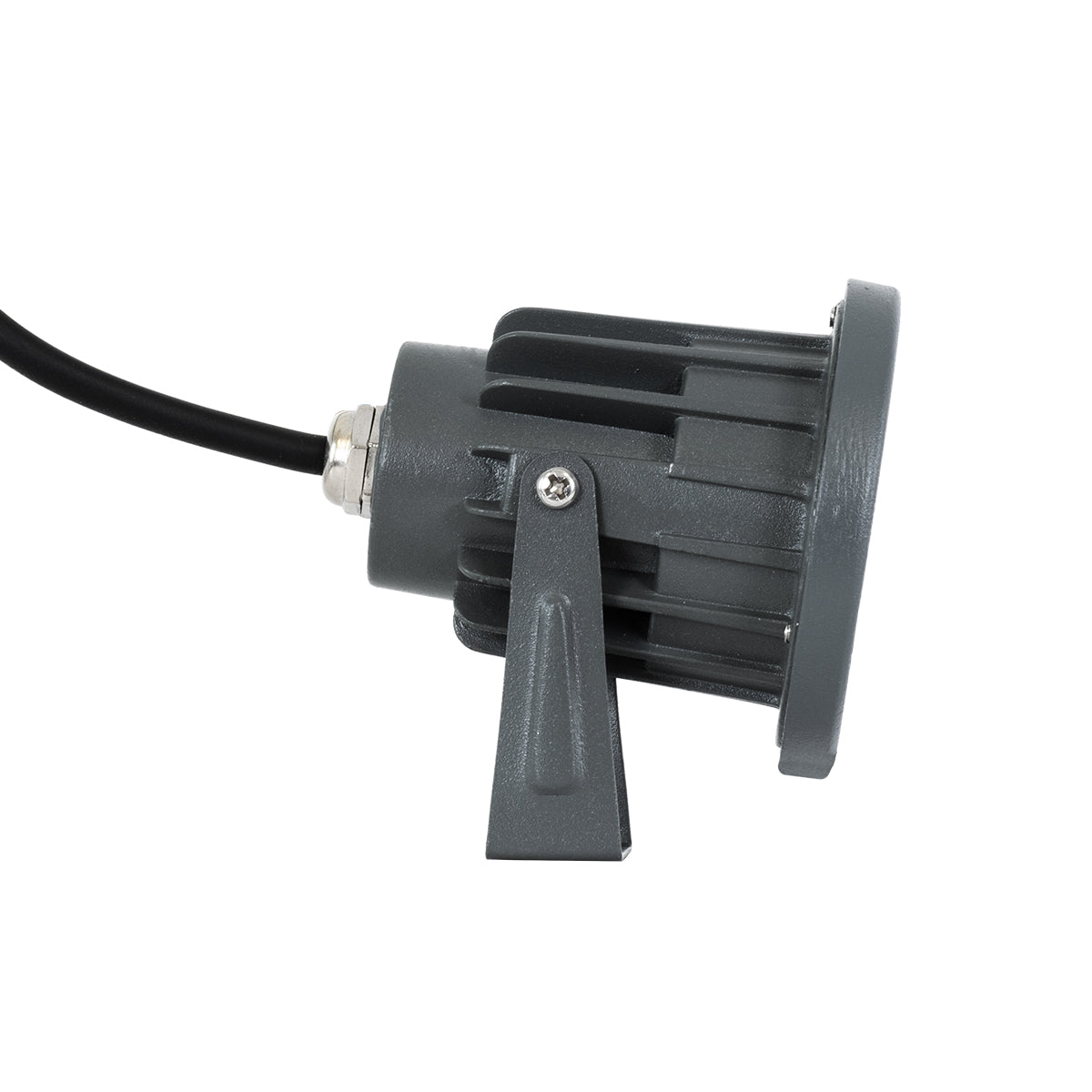 GLOBOSTAR® TREELIGHT-TZINA 90350 Σποτ Φωτισμού για Φυτά - Δέντρα με Βάση Κήπου / Καρφωτό LED 3W 315lm 10° DC 24V Αδιάβροχο IP65 Πορτοκαλί 2200K Dimmable - Γκρι Ανθρακί - Μ10.5 x Π7.5 x Υ7.5cm - 3 Χρόνια Εγγύηση - ledmania.gr