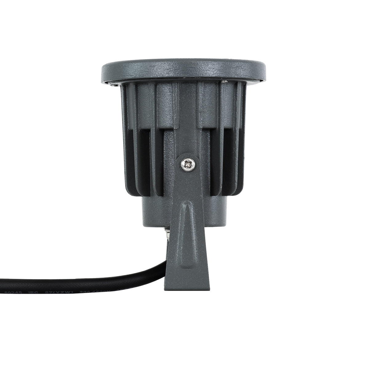 GLOBOSTAR® TREELIGHT-TZINA 90351 Σποτ Φωτισμού για Φυτά - Δέντρα με Βάση Κήπου / Καρφωτό LED 3W 330lm 10° DC 24V Αδιάβροχο IP65 Θερμό Λευκό 2700K Dimmable - Γκρι Ανθρακί - Μ10.5 x Π7.5 x Υ7.5cm - 3 Χρόνια Εγγύηση - ledmania.gr
