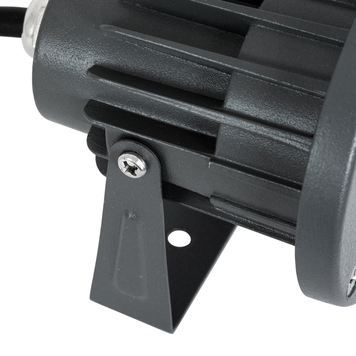 GLOBOSTAR® TREELIGHT-TZINA 90351 Σποτ Φωτισμού για Φυτά - Δέντρα με Βάση Κήπου / Καρφωτό LED 3W 330lm 10° DC 24V Αδιάβροχο IP65 Θερμό Λευκό 2700K Dimmable - Γκρι Ανθρακί - Μ10.5 x Π7.5 x Υ7.5cm - 3 Χρόνια Εγγύηση - ledmania.gr