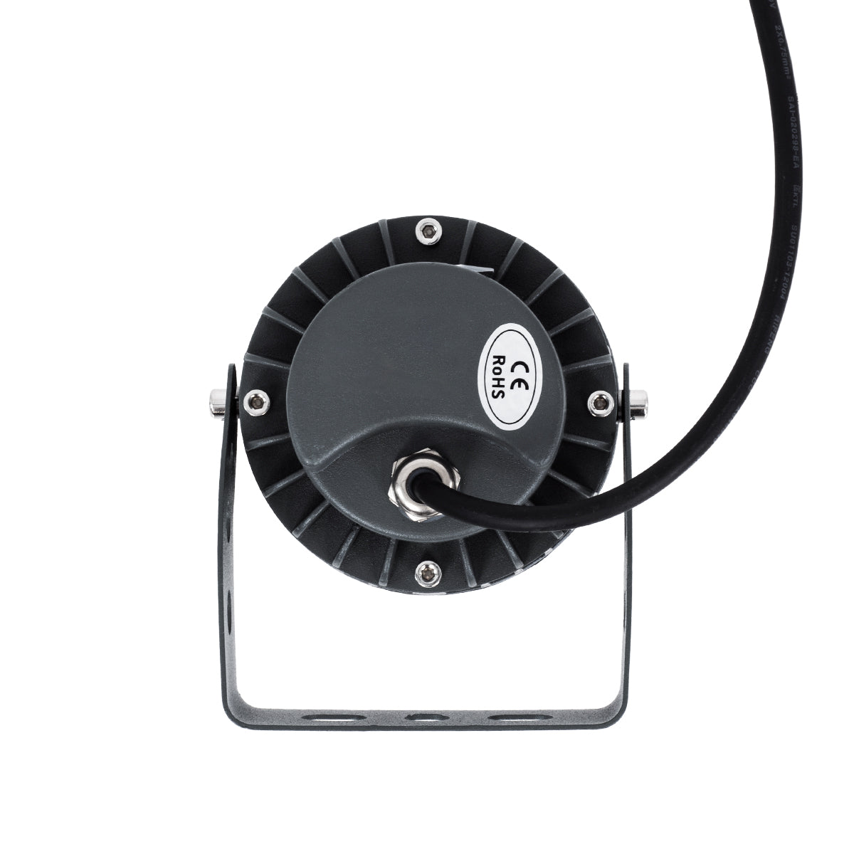 GLOBOSTAR® TREELIGHT-VINA 90357 Σποτ Φωτισμού με Αντιθαμβωτική Γρίλια για Φυτά - Δέντρα με Βάση Κήπου / Καρφωτό LED 6W 660lm 10° DC 24V Αδιάβροχο IP65 Θερμό Λευκό 2700K Dimmable - Γκρι Ανθρακί - Μ13 x Π9.5 x Υ9.5cm - 3 Χρόνια Εγγύηση - ledmania.gr