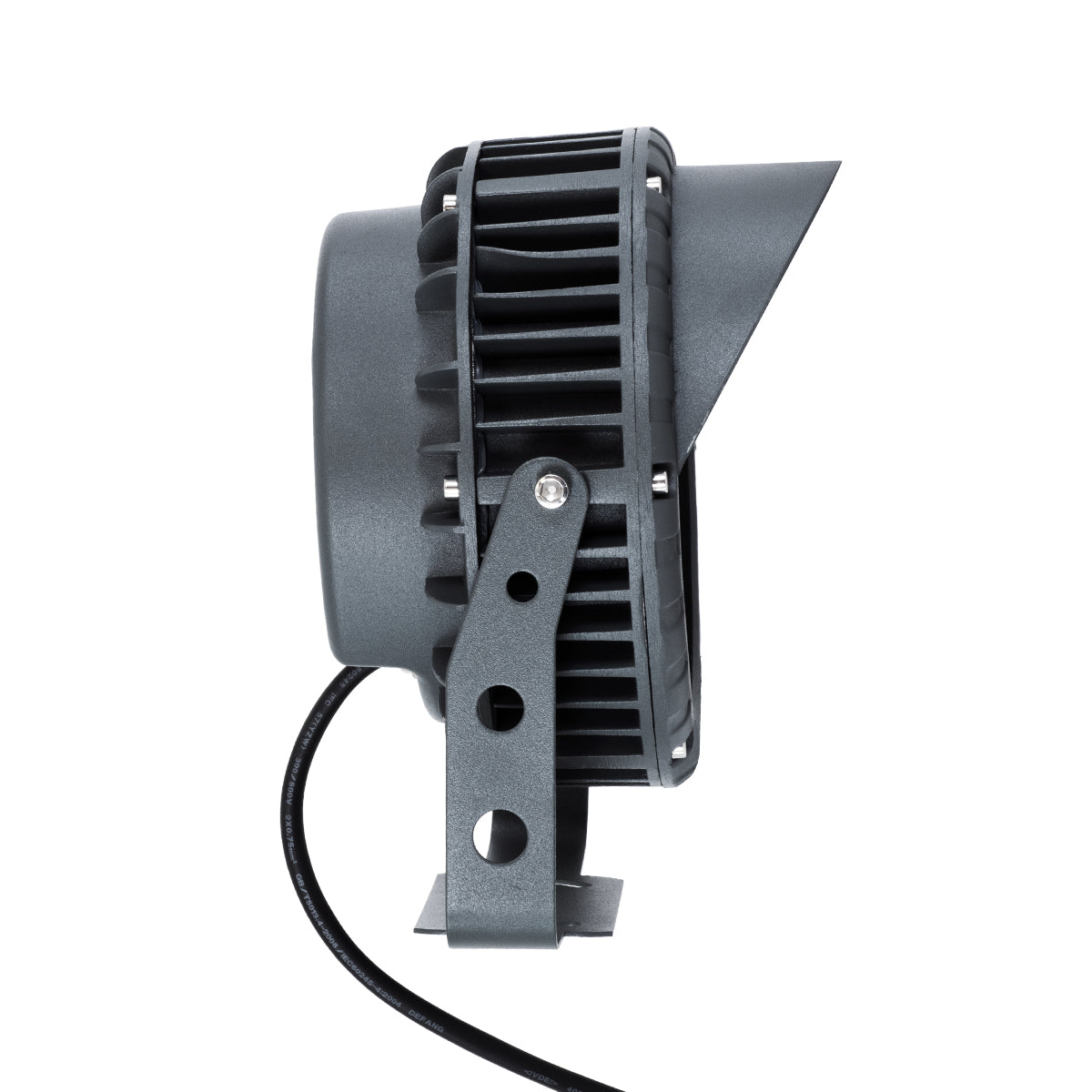 GLOBOSTAR® TREELIGHT-VINA 90360 Σποτ Φωτισμού με Αντιθαμβωτική Γρίλια για Φυτά - Δέντρα με Βάση Κήπου / Καρφωτό LED 24W 2640lm 10° DC 24V Αδιάβροχο IP65 Θερμό Λευκό 2700K Dimmable - Γκρι Ανθρακί - Μ21.5 x Π18.3 x Υ14cm - 3 Χρόνια Εγγύηση - ledmania.gr