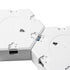 GloboStar® DIGIOCTA 90447 Σετ 3 Ψηφιακων LED RGB Φωτιστικών Κυψελών με Ψηφιακό Controller με WiFi Smart APP & Ασύρματο Χειριστήριο RF 2.4Ghz - LED SMD 5050 4.5W/Σετ 42PIXEL/Σετ 360lm/Σετ 120° DC 5V με USB 2.0 IP20 Πολύχρωμο RGB - Dimmable - Μ10.5 x Π10... - ledmania.gr