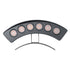 GLOBOSTAR® TREELIGHT-PLANTE 90455 Κυρτή Μπάρα Φωτισμού Wall Washer για Φυτά - Δέντρα LED 6W 630lm 15° DC 24V Αδιάβροχο IP65 Πορτοκαλί 2200K Dimmable - Γκρι Ανθρακί - Μ17.5 x Π4.5 x Υ8cm - 3 Χρόνια Εγγύηση - ledmania.gr
