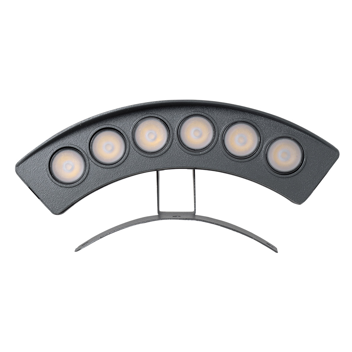 GLOBOSTAR® TREELIGHT-PLANTE 90457 Κυρτή Μπάρα Φωτισμού Wall Washer για Φυτά - Δέντρα LED 6W 690lm 15° DC 24V Αδιάβροχο IP65 Φυσικό Λευκό 4500K Dimmable - Γκρι Ανθρακί - Μ17.5 x Π4.5 x Υ8cm - 3 Χρόνια Εγγύηση - ledmania.gr