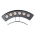 GLOBOSTAR® TREELIGHT-PLANTE 90457 Κυρτή Μπάρα Φωτισμού Wall Washer για Φυτά - Δέντρα LED 6W 690lm 15° DC 24V Αδιάβροχο IP65 Φυσικό Λευκό 4500K Dimmable - Γκρι Ανθρακί - Μ17.5 x Π4.5 x Υ8cm - 3 Χρόνια Εγγύηση - ledmania.gr
