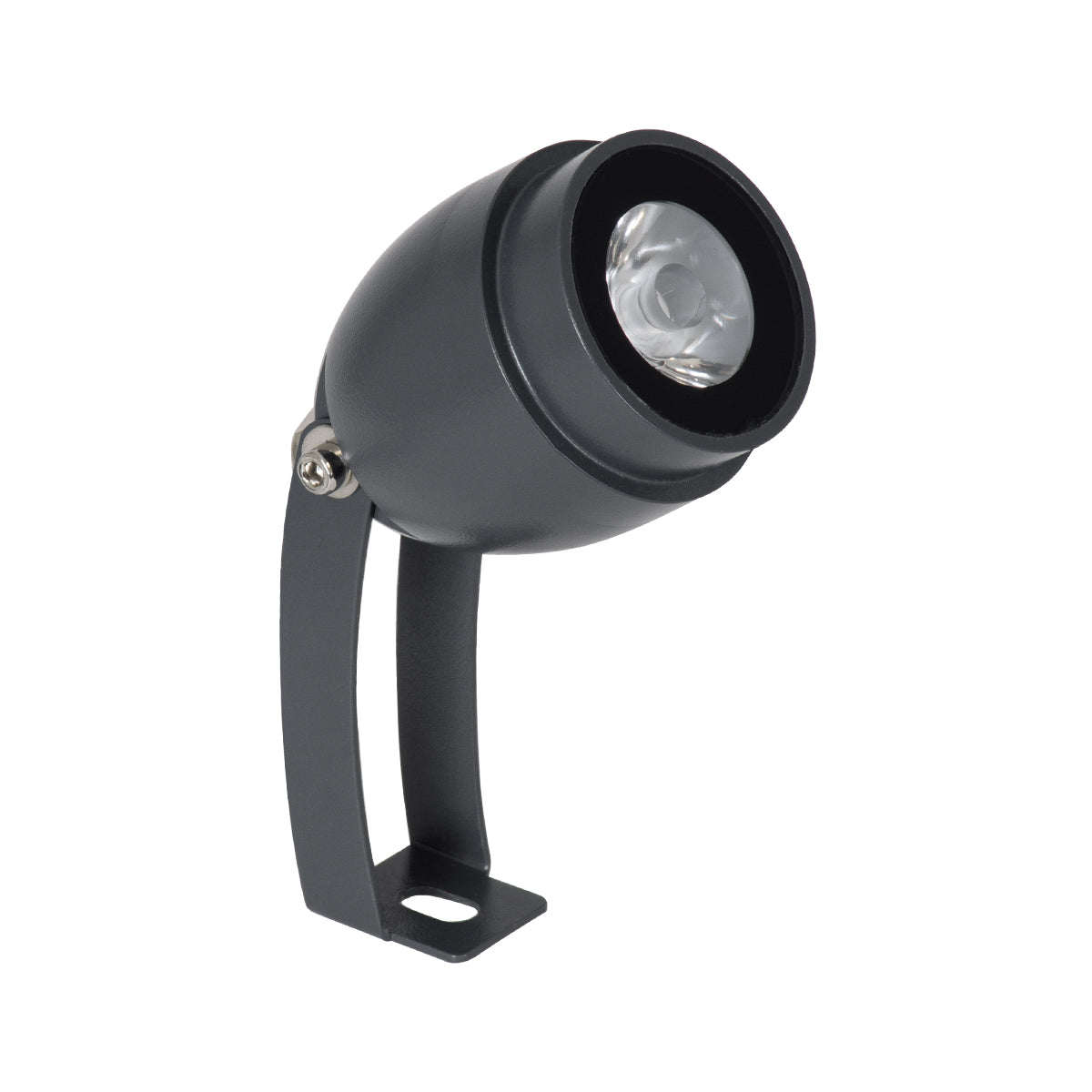 GLOBOSTAR® TREELIGHT-TREEGAL 90461 Σποτ Φωτισμού για Φυτά - Δέντρα με Βάση Μπετού & Κορμού LED 3W 330lm 15° DC 24V Αδιάβροχο IP65 Θερμό Λευκό 2700K Dimmable - Γκρι Ανθρακί - Μ5 x Π5 x Υ14.7cm - 3 Χρόνια Εγγύηση - ledmania.gr