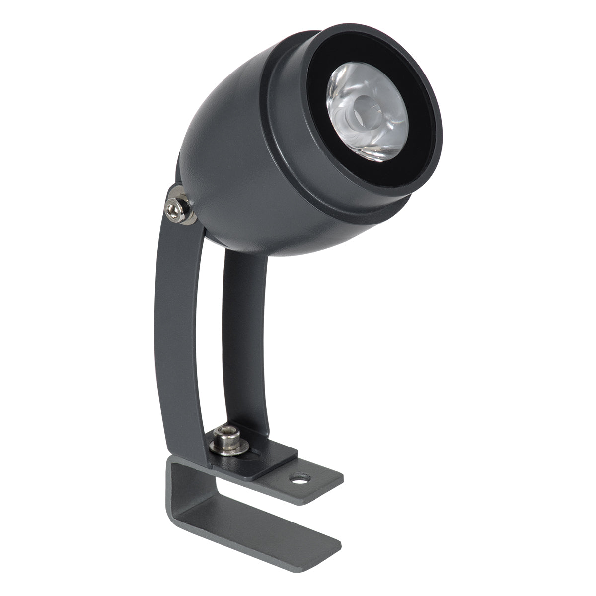 GLOBOSTAR® TREELIGHT-TREEGAL 90461 Σποτ Φωτισμού για Φυτά - Δέντρα με Βάση Μπετού & Κορμού LED 3W 330lm 15° DC 24V Αδιάβροχο IP65 Θερμό Λευκό 2700K Dimmable - Γκρι Ανθρακί - Μ5 x Π5 x Υ14.7cm - 3 Χρόνια Εγγύηση - ledmania.gr