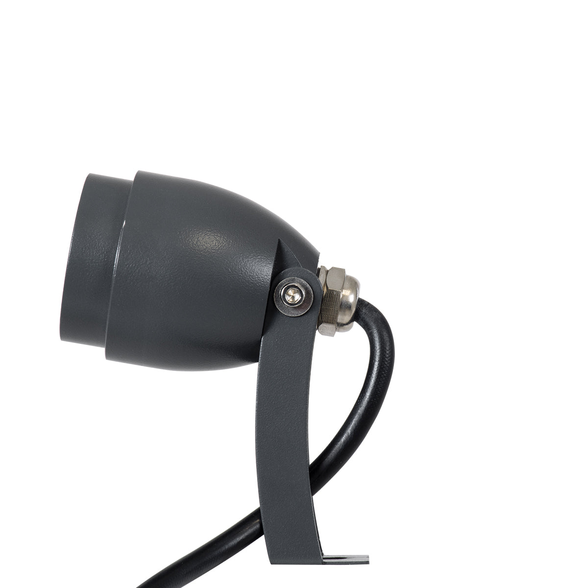 GLOBOSTAR® TREELIGHT-TREEGAL 90461 Σποτ Φωτισμού για Φυτά - Δέντρα με Βάση Μπετού & Κορμού LED 3W 330lm 15° DC 24V Αδιάβροχο IP65 Θερμό Λευκό 2700K Dimmable - Γκρι Ανθρακί - Μ5 x Π5 x Υ14.7cm - 3 Χρόνια Εγγύηση - ledmania.gr