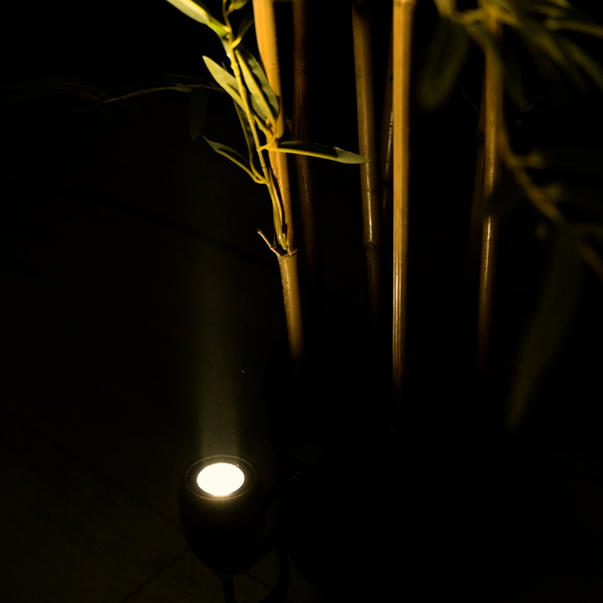 GLOBOSTAR® TREELIGHT-TREEGAL 90461 Σποτ Φωτισμού για Φυτά - Δέντρα με Βάση Μπετού & Κορμού LED 3W 330lm 15° DC 24V Αδιάβροχο IP65 Θερμό Λευκό 2700K Dimmable - Γκρι Ανθρακί - Μ5 x Π5 x Υ14.7cm - 3 Χρόνια Εγγύηση - ledmania.gr