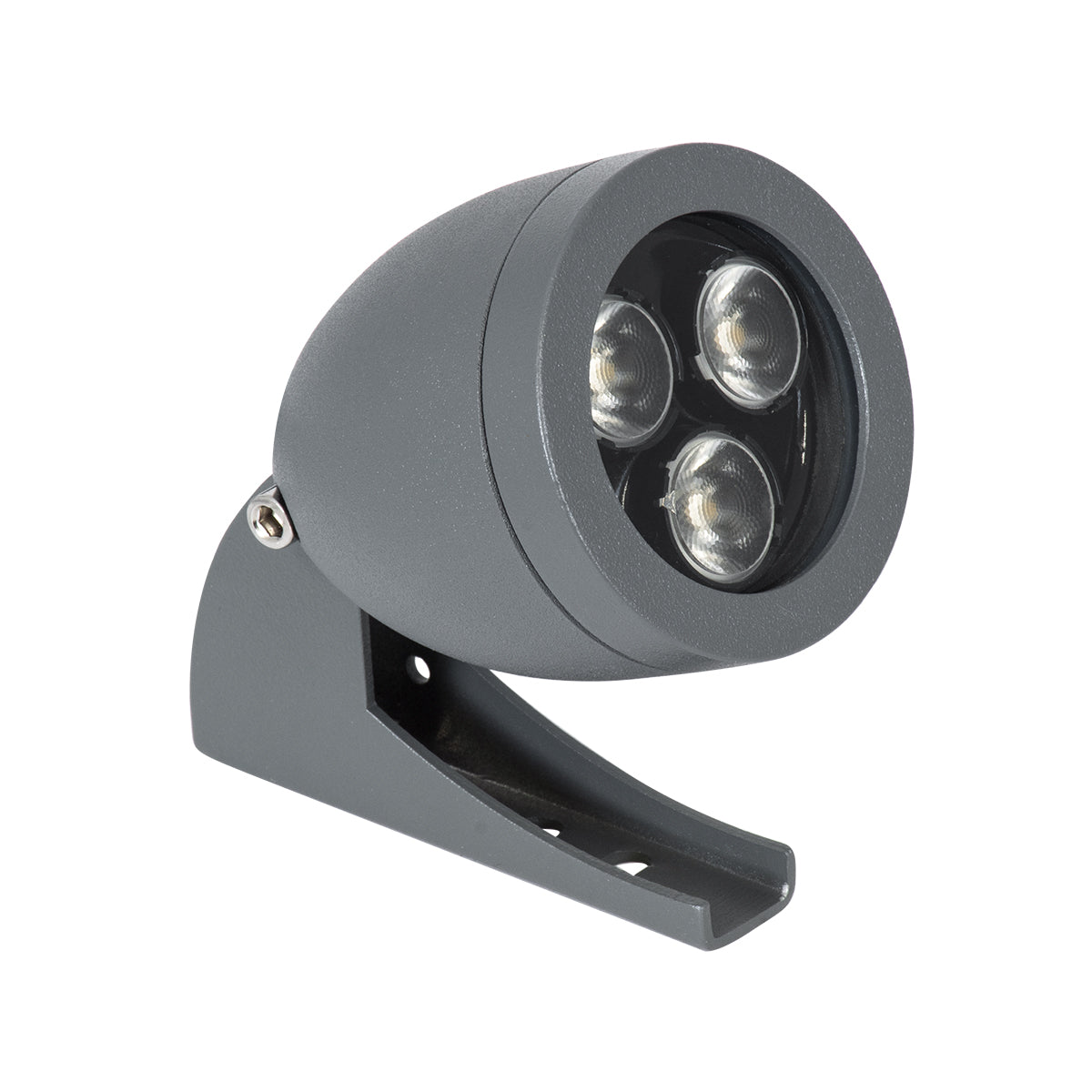 GLOBOSTAR® TREELIGHT-TREESPO 90465 Σποτ Φωτισμού για Φυτά - Δέντρα LED 6W 660lm 15° DC 24V Αδιάβροχο IP65 Θερμό Λευκό 2700K Dimmable - Γκρι Ανθρακί - Μ6.6 x Π9 x Υ12cm - 3 Χρόνια Εγγύηση - ledmania.gr