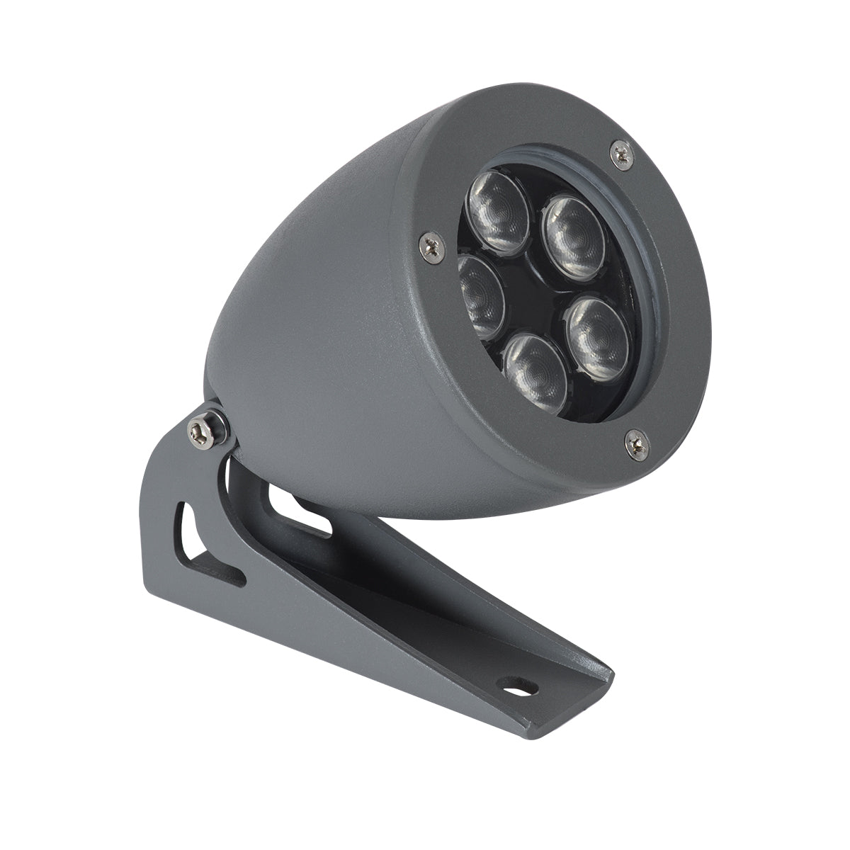 GLOBOSTAR® TREELIGHT-TREESPO 90469 Σποτ Φωτισμού για Φυτά - Δέντρα LED 12W 1320lm 15° DC 24V Αδιάβροχο IP65 Θερμό Λευκό 2700K Dimmable - Γκρι Ανθρακί - Μ9 x Π11 x Υ9cm - 3 Χρόνια Εγγύηση - ledmania.gr