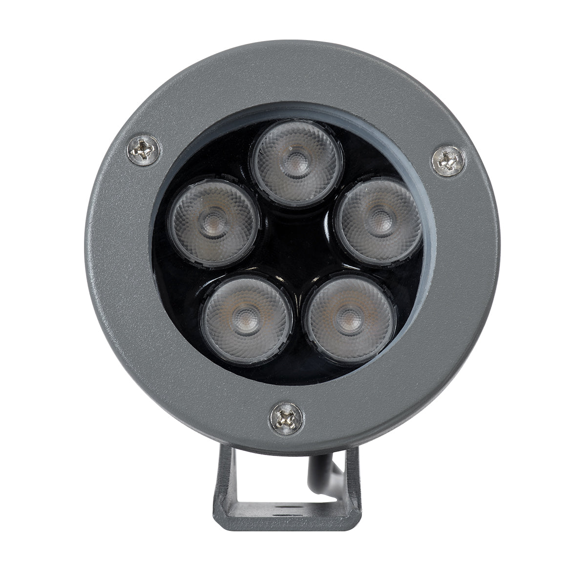 GLOBOSTAR® TREELIGHT-TREESPO 90469 Σποτ Φωτισμού για Φυτά - Δέντρα LED 12W 1320lm 15° DC 24V Αδιάβροχο IP65 Θερμό Λευκό 2700K Dimmable - Γκρι Ανθρακί - Μ9 x Π11 x Υ9cm - 3 Χρόνια Εγγύηση - ledmania.gr