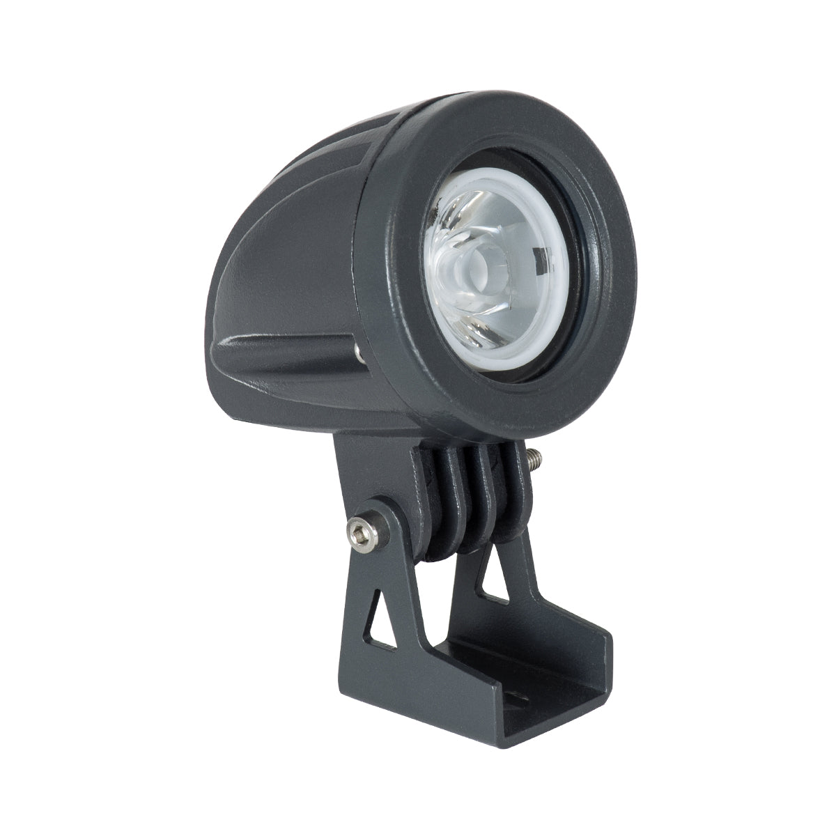 GLOBOSTAR® TREELIGHT-TREEDITA 90474 Σποτ Φωτισμού για Φυτά - Δέντρα LED 3W 330lm 8° DC 24V Αδιάβροχο IP65 Θερμό Λευκό 2700K Dimmable - Γκρι Ανθρακί - Μ5.7 x Π6.5 x Υ9.8cm - 3 Χρόνια Εγγύηση - ledmania.gr