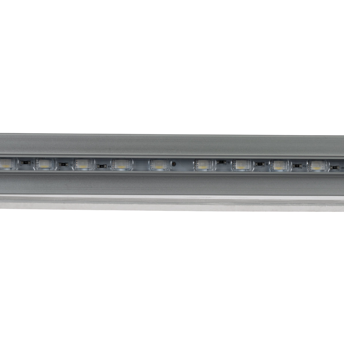 GloboStar® WASHER-PLEXI 90499 Μπάρα Φωτισμού Wall Washer LED 12W 1020lm 15° DC 24V Αδιάβροχο IP65 με Plexiglass Μοριακού Φωτισμού Μ100 x Π3.3 x Υ100cm Πολύχρωμο RGBW DMX512 - Γκρι Ανθρακί - 3 Χρόνια Εγγύηση - ledmania.gr