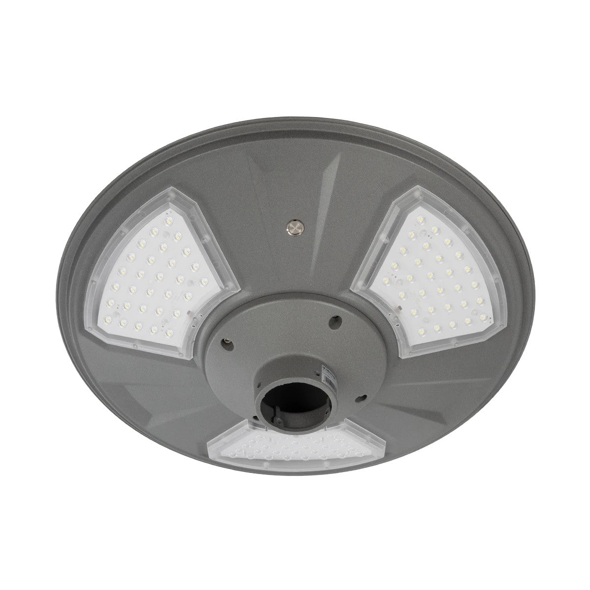 GLOBOSTAR® PARK 90500 Φωτιστικό Κεφαλής Post Top Πλατείας/Πάρκου LED 25W 2000lm 120° με Ενσωματωμένο Φωτοβολταϊκό Panel 6V 20W & Επαναφορτιζόμενη Μπαταρία Li-ion 3.2V 25000mAh με Αισθητήρα Ημέρας-Νύχτας Αδιάβροχο IP65 Ψυχρό Λευκό 6000K - Γκρι Ανθρακί -... - ledmania.gr