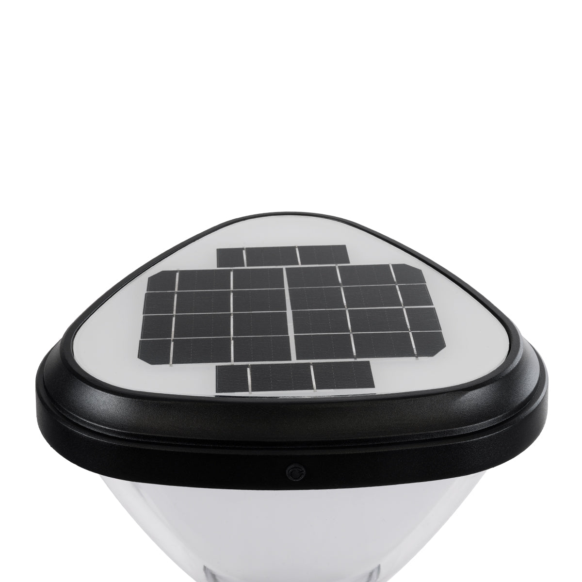 GLOBOSTAR® NATURE 90532 Φωτιστικό Κολωνάκι Κήπου LED 10W 500lm 120° με Ενσωματωμένο Φωτοβολταϊκό Panel 6V 2W & Επαναφορτιζόμενη Μπαταρία Li-ion 3.2V 8000mAh με Αισθητήρα Ημέρας-Νύχτας Αδιάβροχο IP65 Ψυχρό Λευκό 6000K - Γκρι Ανθρακί - Μ26 x Π26 x Υ30cm ... - ledmania.gr