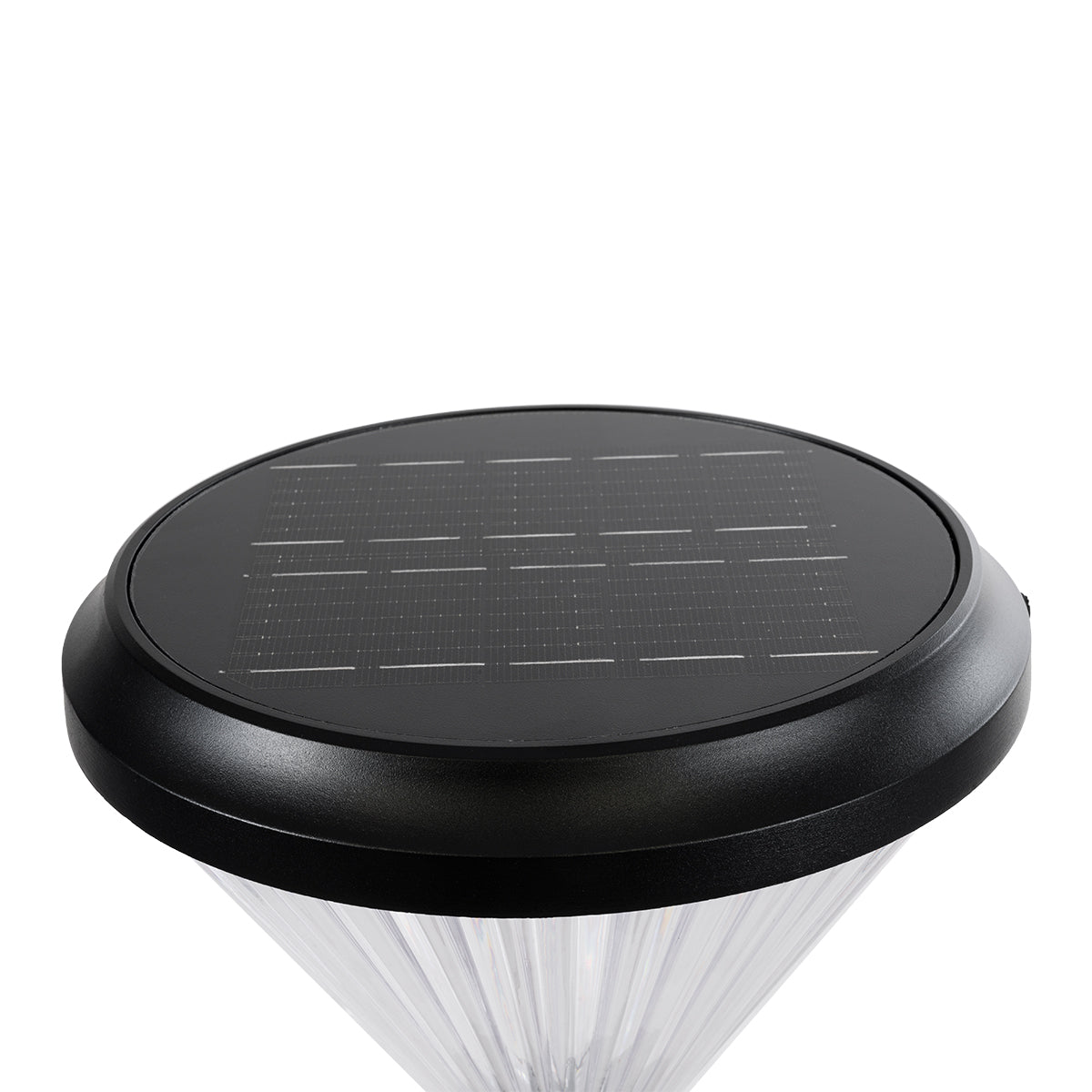 GLOBOSTAR® SHARP 90533 Φωτιστικό Κολωνάκι Κήπου LED 10W 500lm 120° με Ενσωματωμένο Φωτοβολταϊκό Panel 6V 2W & Επαναφορτιζόμενη Μπαταρία Li-ion 3.2V 8000mAh με Αισθητήρα Ημέρας-Νύχτας Αδιάβροχο IP65 Ψυχρό Λευκό 6000K - Γκρι Ανθρακί - Μ26 x Π26 x Υ33cm -... - ledmania.gr