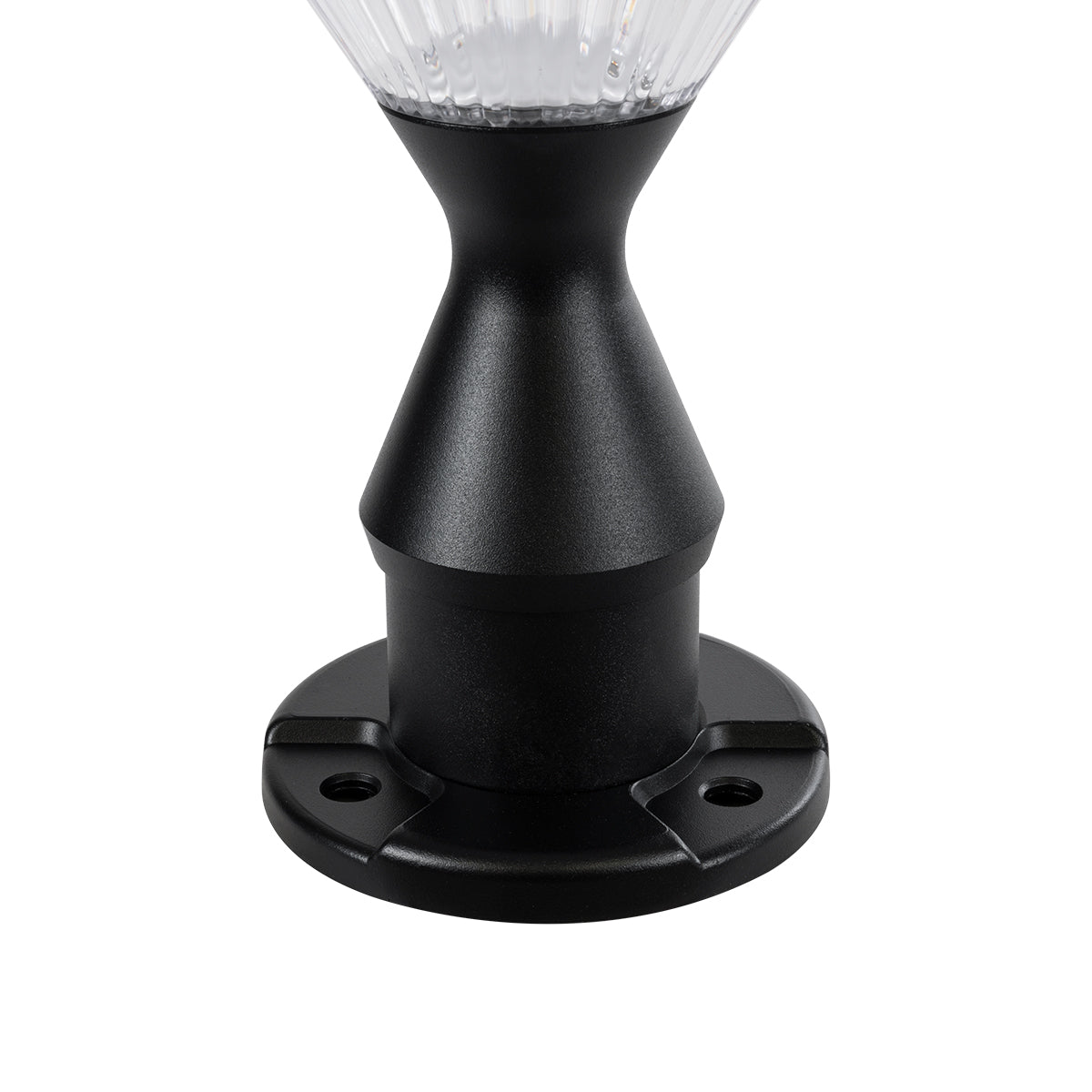 GLOBOSTAR® SHARP 90533 Φωτιστικό Κολωνάκι Κήπου LED 10W 500lm 120° με Ενσωματωμένο Φωτοβολταϊκό Panel 6V 2W & Επαναφορτιζόμενη Μπαταρία Li-ion 3.2V 8000mAh με Αισθητήρα Ημέρας-Νύχτας Αδιάβροχο IP65 Ψυχρό Λευκό 6000K - Γκρι Ανθρακί - Μ26 x Π26 x Υ33cm -... - ledmania.gr