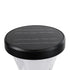 GLOBOSTAR® ARVENT 90534 Φωτιστικό Κολωνάκι Κήπου LED 10W 500lm 120° με Ενσωματωμένο Φωτοβολταϊκό Panel 6V 2W & Επαναφορτιζόμενη Μπαταρία Li-ion 3.2V 8000mAh με Αισθητήρα Ημέρας-Νύχτας Αδιάβροχο IP65 Ψυχρό Λευκό 6000K - Γκρι Ανθρακί - Μ24 x Π24 x Υ36cm ... - ledmania.gr