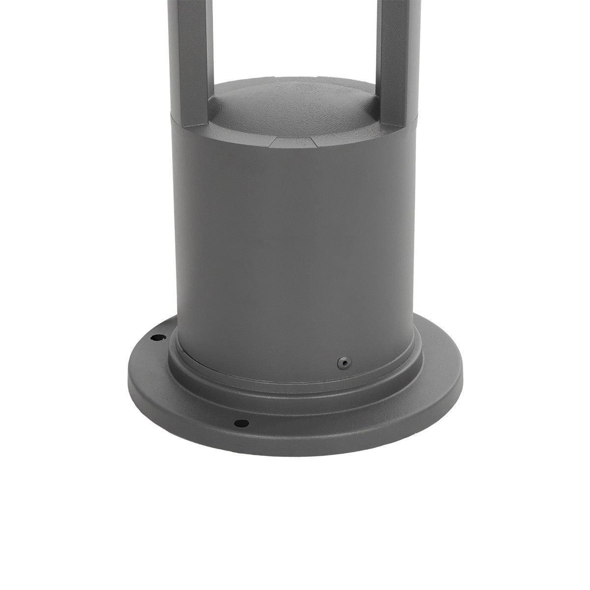 GLOBOSTAR® KIPARIO 90542 Φωτιστικό Κολωνάκι Κήπου LED 15W 1500lm 60° AC 220-240V Αδιάβροχο IP65 Θερμό Λευκό 2700K - Γκρι Ανθρακί - Μ20 x Π20 x Υ58cm - 3 Χρόνια Εγγύηση - ledmania.gr