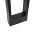 GLOBOSTAR® BACKYARD 90546 Φωτιστικό Κολωνάκι Κήπου LED 15W 1500lm 60° AC 220-240V Αδιάβροχο IP65 Θερμό Λευκό 2700K - Γκρι Ανθρακί - Μ16 x Π5.5 x Υ58cm - 3 Χρόνια Εγγύηση - ledmania.gr