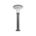 GLOBOSTAR® WHISPER 90548 Φωτιστικό Κολωνάκι Κήπου με Ντουί 1 x E27 AC 220-240V Αδιάβροχο IP65 - Γκρι Ανθρακί - Μ27 x Π27 x Υ79cm - ledmania.gr