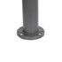 GLOBOSTAR® WHISPER 90548 Φωτιστικό Κολωνάκι Κήπου με Ντουί 1 x E27 AC 220-240V Αδιάβροχο IP65 - Γκρι Ανθρακί - Μ27 x Π27 x Υ79cm - ledmania.gr
