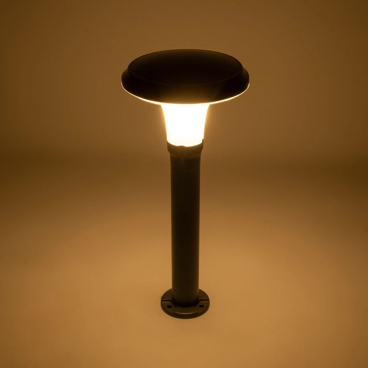 GLOBOSTAR® WHISPER 90548 Φωτιστικό Κολωνάκι Κήπου με Ντουί 1 x E27 AC 220-240V Αδιάβροχο IP65 - Γκρι Ανθρακί - Μ27 x Π27 x Υ79cm - ledmania.gr