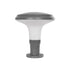 GLOBOSTAR® WHISPER 90553 Φωτιστικό Κολωνάκι Κήπου με Ντουί 1 x E27 AC 220-240V Αδιάβροχο IP65 - Γκρι Ανθρακί - Μ27 x Π27 x Υ29cm - ledmania.gr