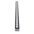 GloboStar® WASHER-JAVIA 90557 Μπάρα Φωτισμού Wall Washer LED 48W 3840lm 5° DC 24V Αδιάβροχο IP67 Μ100 x Π5.2 x Υ3.6cm (Υ8.5 με Βάση) Πολύχρωμο RGBW DMX512 - Γκρι Ανθρακί - 3 Χρόνια Εγγύηση - ledmania.gr