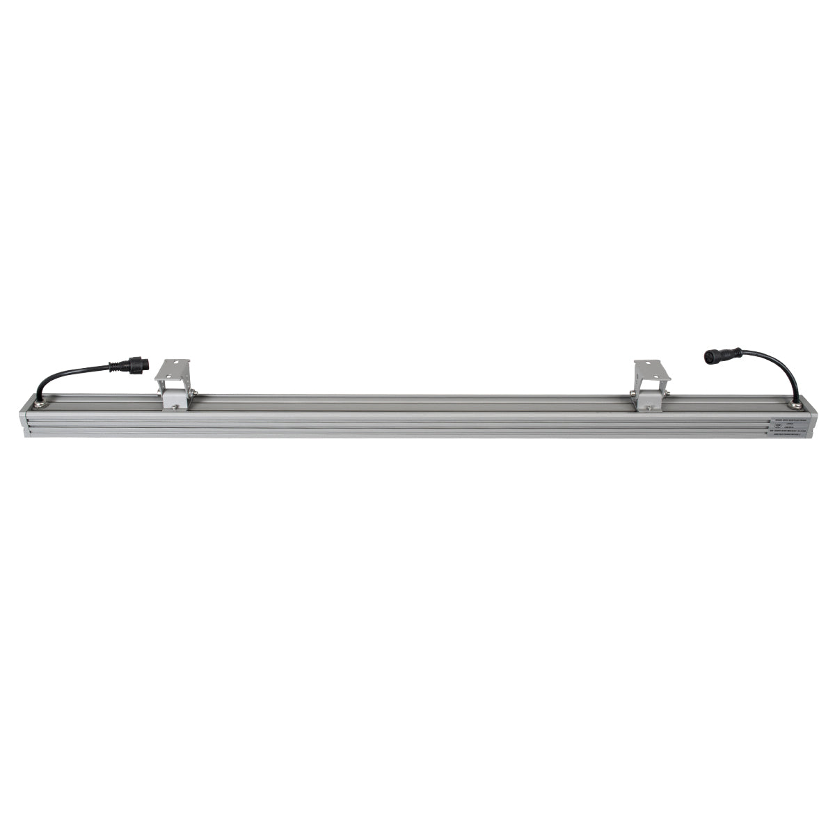 GloboStar® WASHER-JAVIA 90557 Μπάρα Φωτισμού Wall Washer LED 48W 3840lm 5° DC 24V Αδιάβροχο IP67 Μ100 x Π5.2 x Υ3.6cm (Υ8.5 με Βάση) Πολύχρωμο RGBW DMX512 - Γκρι Ανθρακί - 3 Χρόνια Εγγύηση - ledmania.gr