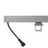 GloboStar® WASHER-JAVIA 90557 Μπάρα Φωτισμού Wall Washer LED 48W 3840lm 5° DC 24V Αδιάβροχο IP67 Μ100 x Π5.2 x Υ3.6cm (Υ8.5 με Βάση) Πολύχρωμο RGBW DMX512 - Γκρι Ανθρακί - 3 Χρόνια Εγγύηση - ledmania.gr