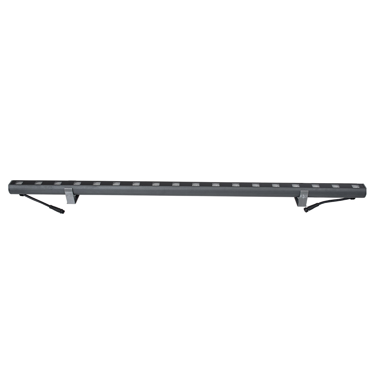 GLOBOSTAR® WASHER-PANDA 90578 Μπάρα Φωτισμού Wall Washer LED 18W 1620lm 15° DC 24V Αδιάβροχο IP65 Πορτοκαλί 2200K Dimmable - Γκρι Ανθρακί - Μ100 x Π4 x Υ3.5cm - 3 Χρόνια Εγγύηση - ledmania.gr