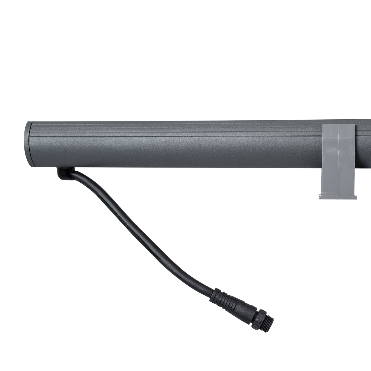 GLOBOSTAR® WASHER-PANDA 90585 Μπάρα Φωτισμού Wall Washer LED 36W 3060lm 15° DC 24V Αδιάβροχο IP65 Πολύχρωμο RGBW Dimmable DMX512 - Γκρι Ανθρακί - Μ100 x Π4 x Υ3.5cm - 3 Χρόνια Εγγύηση - ledmania.gr