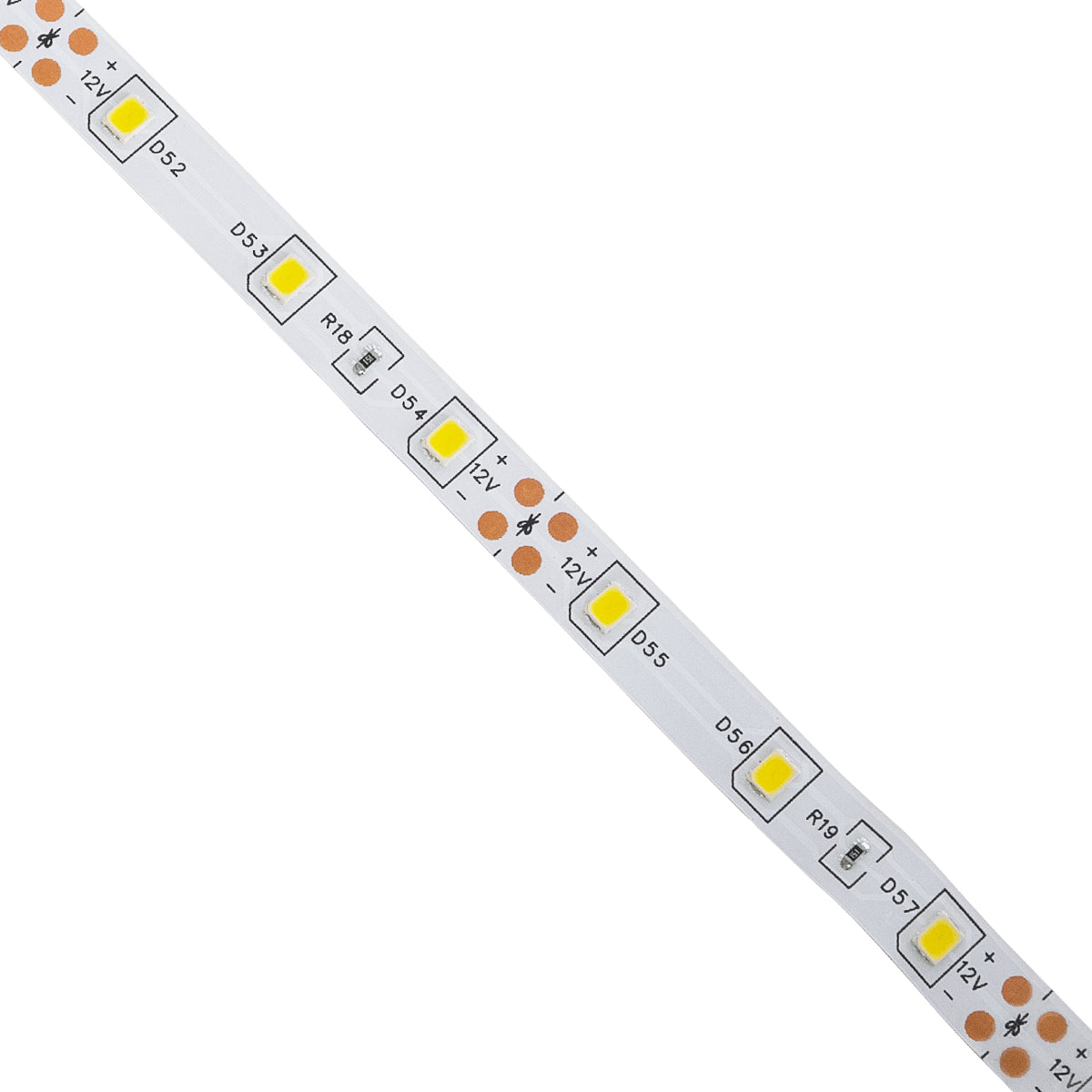 GLOBOSTAR® AVILA 90591 Ταινία LED 4.8W/m 280lm/m 120° DC 12V IP20 60 x SMD3528 Chip/m Φυσικό Λευκό 4500K Dimmable - Μ500 x Π0.8 x Υ0.2cm - Ρολό 5 Μέτρων - 2 Χρόνια Εγγύηση - ledmania.gr
