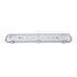 GLOBOSTAR® VIGAS 90611 Γραμμικό Βιομηχανικό Φωτιστικό Σκαφάκι Tri-Proof με Μεταλλικά Clips για 2 x Λάμπες T8 G13 60cm Τύπου Φθορίου LED Τροφοδοσίας Ενός Άκρου 120° AC 220-240V Αδιάβροχο IP65 - Γκρι με Διάφανο Κάλυμμα Πλαστικό PC - Μ66 x Π11.5 x Υ9cm - ledmania.gr