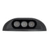 GLOBOSTAR® STEP-LUNA 90616 Αρχιτεκτονικό Φωτιστικό Διαδρόμου/Σκαλοπατιού LED 3W 330lm 10° DC 24V Αδιάβροχο IP65 Θερμό Λευκό 2700K Dimmable - Μαύρο - Φ12 x Υ3cm - 3 Χρόνια Εγγύηση - ledmania.gr