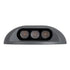 GLOBOSTAR® STEP-LUNA 90622 Αρχιτεκτονικό Φωτιστικό Διαδρόμου/Σκαλοπατιού LED 3W 330lm 10° DC 24V Αδιάβροχο IP65 Θερμό Λευκό 2700K Dimmable - Γκρι Ανθρακί - Φ12 x Υ3cm - 3 Χρόνια Εγγύηση - ledmania.gr